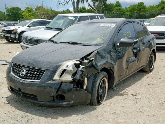 3N1AB61EX8L608959 - 2008 NISSAN SENTRA 2.0 BEIGE photo 2