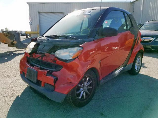 WMEEJ31X68K099750 - 2008 SMART CAR RED photo 2