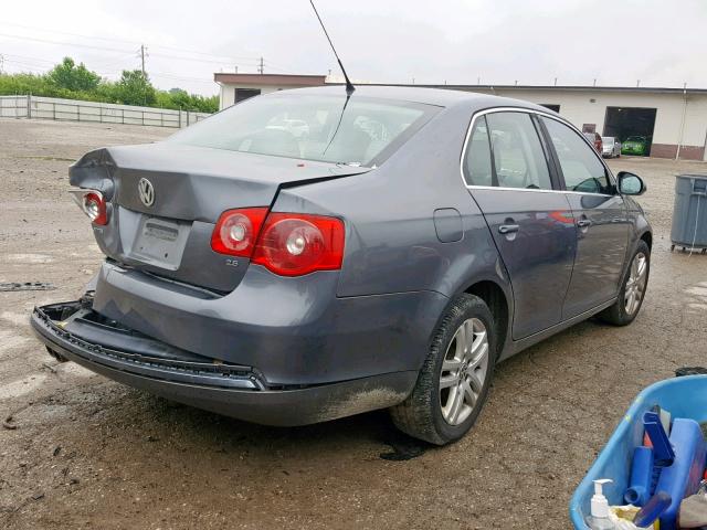 3VWEF71K87M171497 - 2007 VOLKSWAGEN JETTA WOLF GRAY photo 4