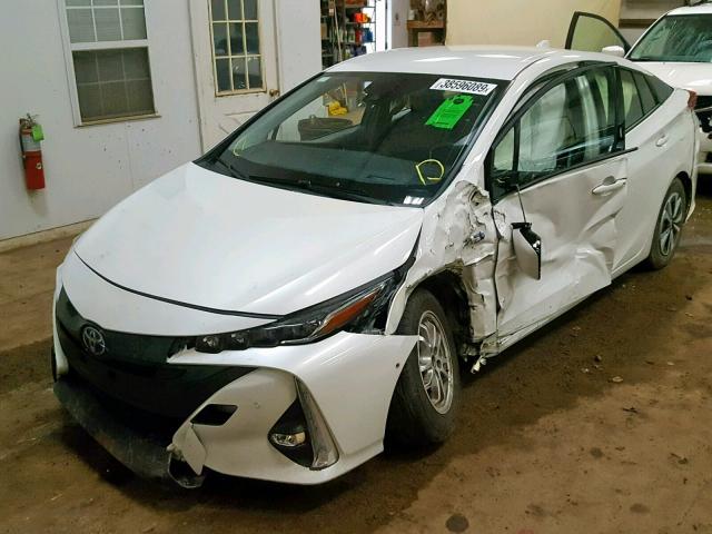 JTDKARFP7H3016687 - 2017 TOYOTA PRIUS PRIM 白色 照片 2