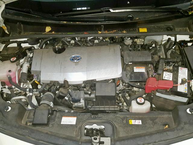 JTDKARFP7H3016687 - 2017 TOYOTA PRIUS PRIM 白色 照片 7