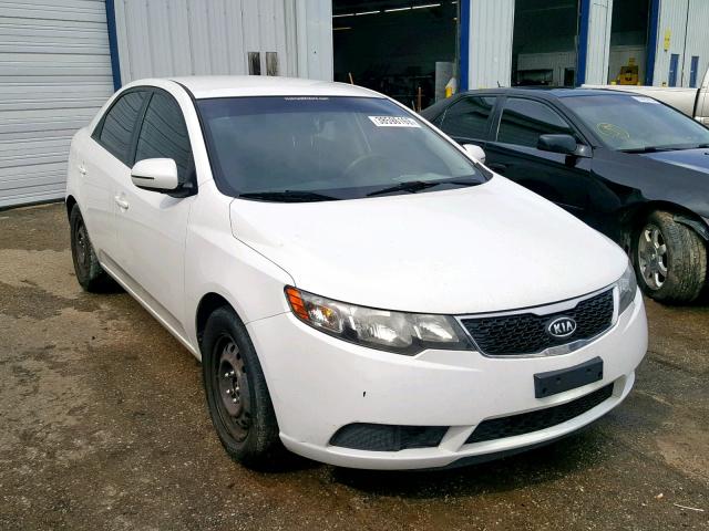 KNAFU4A21C5586153 - 2012 KIA FORTE EX WHITE photo 1