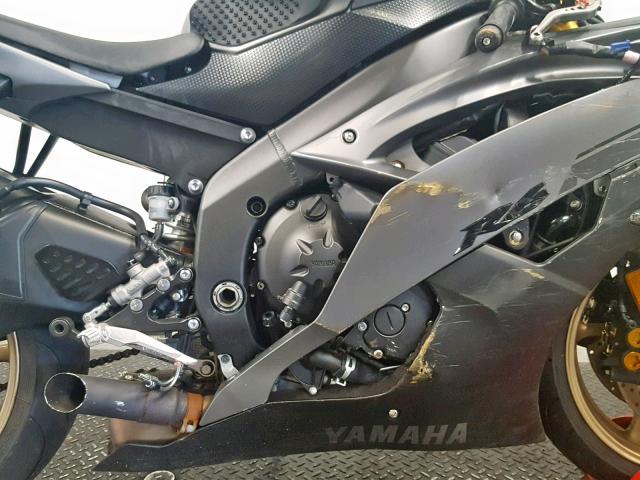 JYARJ16E8EA030762 - 2014 YAMAHA YZFR6 GRAY photo 5