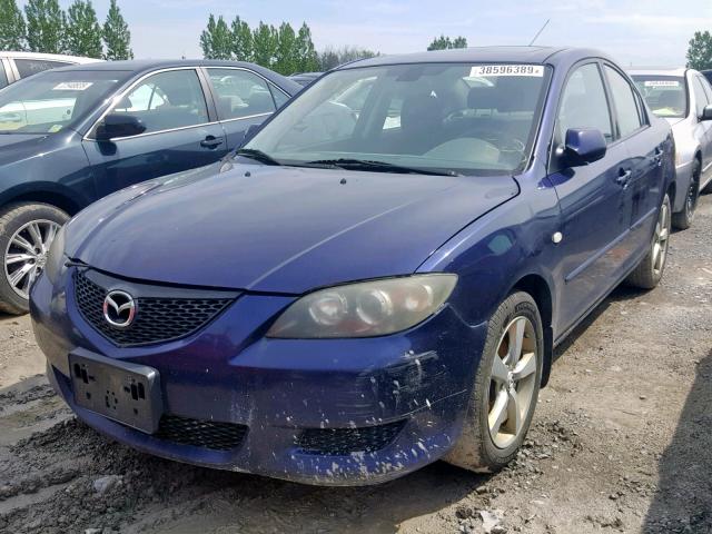 JM1BK12F161432075 - 2006 MAZDA 3 I BLUE photo 2