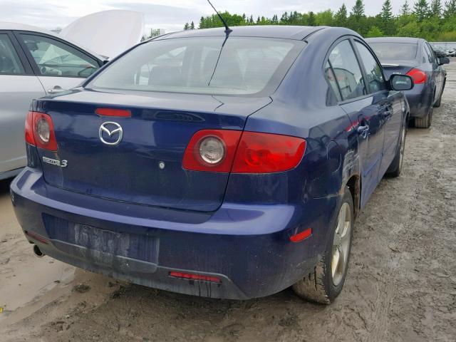 JM1BK12F161432075 - 2006 MAZDA 3 I BLUE photo 4