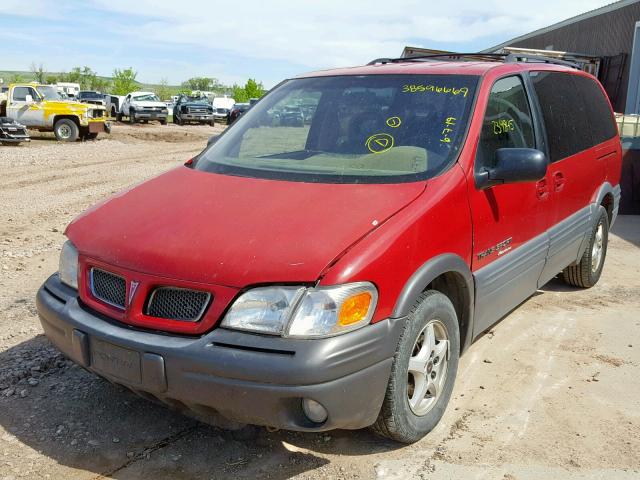 1GMDX03E3WD288338 - 1998 PONTIAC TRANS SPOR RED photo 2