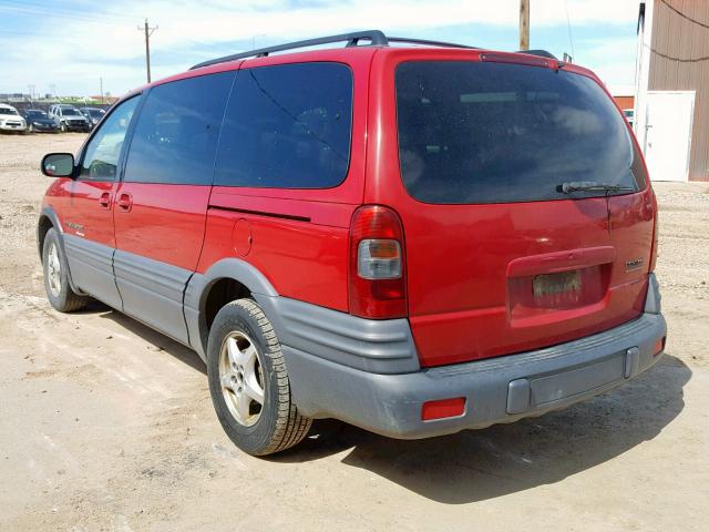 1GMDX03E3WD288338 - 1998 PONTIAC TRANS SPOR RED photo 3