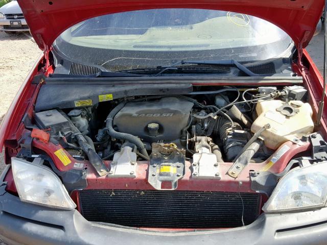 1GMDX03E3WD288338 - 1998 PONTIAC TRANS SPOR RED photo 7