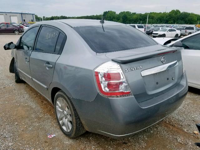 3N1AB6AP5BL658824 - 2011 NISSAN SENTRA 2.0 SILVER photo 3