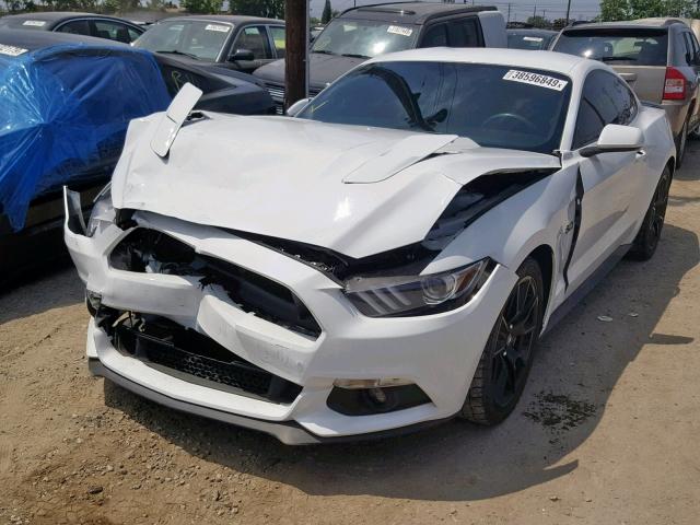 1FA6P8CF9H5266111 - 2017 FORD MUSTANG GT WHITE photo 2