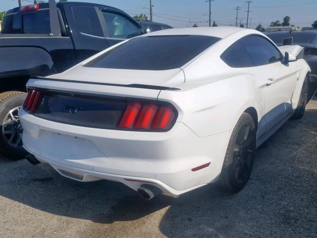 1FA6P8CF9H5266111 - 2017 FORD MUSTANG GT WHITE photo 4