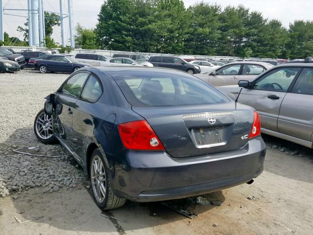 JTKDE167770149036 - 2007 TOYOTA SCION TC 灰色 照片 3