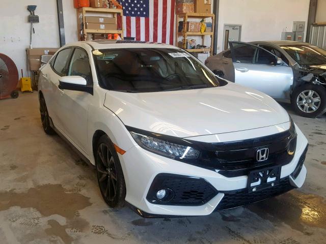 SHHFK7H98KU211322 - 2019 HONDA CIVIC SPOR WHITE photo 1