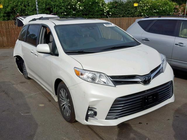 5TDYZ3DC7KS994774 - 2019 TOYOTA SIENNA LIM WHITE photo 1