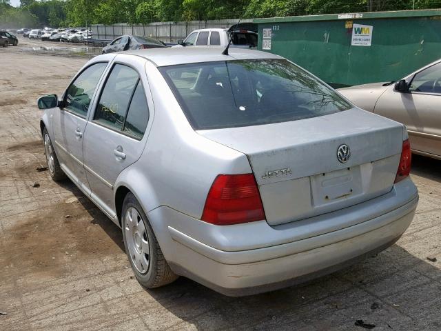 3VWRK69M53M187762 - 2003 VOLKSWAGEN JETTA GL SILVER photo 3