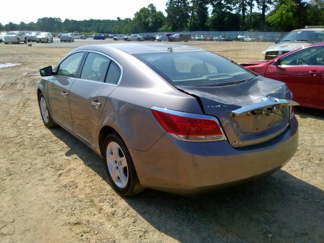 1G4GB5EG7AF319109 - 2010 BUICK LACROSSE C BROWN photo 3