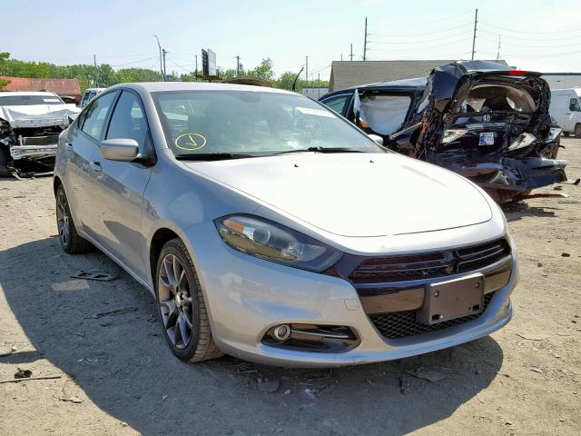 1C3CDFBB7FD301146 - 2015 DODGE DART SXT GRAY photo 1