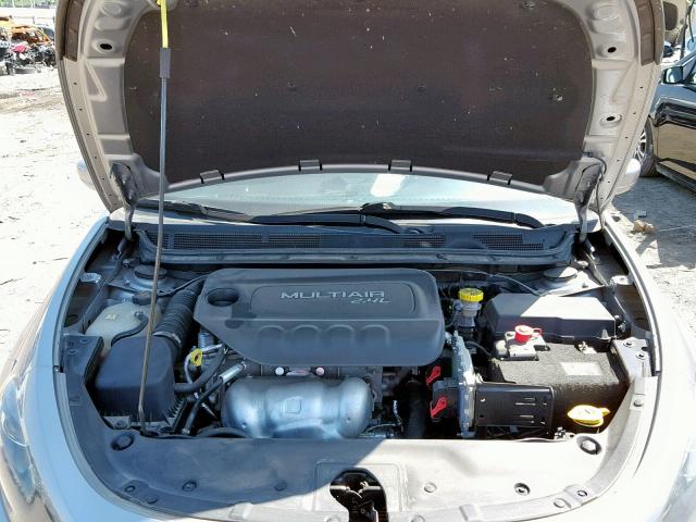 1C3CDFBB7FD301146 - 2015 DODGE DART SXT GRAY photo 7