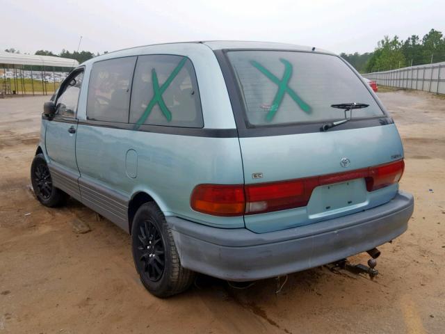 JT3GK12M6T1211799 - 1996 TOYOTA PREVIA DX TEAL photo 3