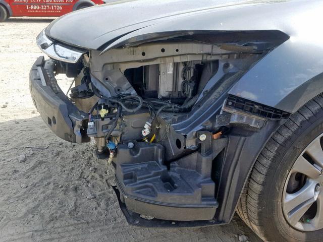 1HGCP2F49CA012209 - 2012 HONDA ACCORD LXP GRAY photo 9