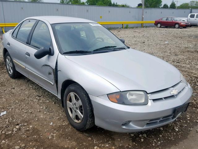 1G1JF52F247312411 - 2004 CHEVROLET CAVALIER L SILVER photo 1