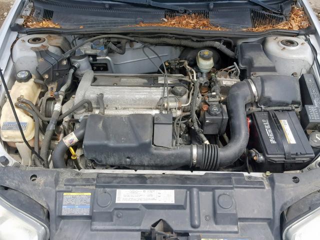 1G1JF52F247312411 - 2004 CHEVROLET CAVALIER L SILVER photo 7