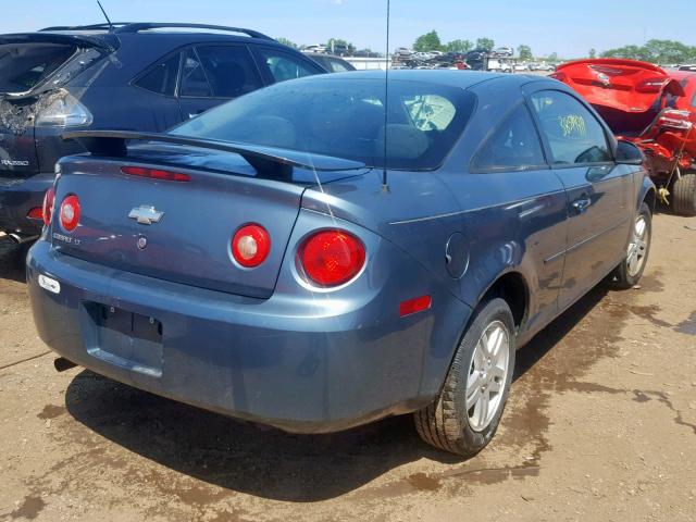 1G1AL15F977391335 - 2007 CHEVROLET COBALT LT BLUE photo 4