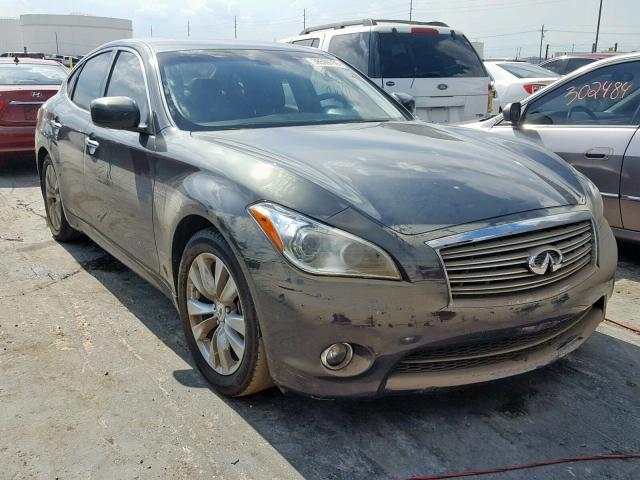 JN1BY1AP7BM322264 - 2011 INFINITI M37 GRAY photo 1