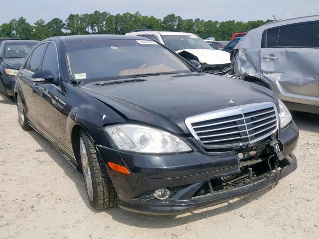 WDDNG71X58A230893 - 2008 MERCEDES-BENZ S 550 BLACK photo 1