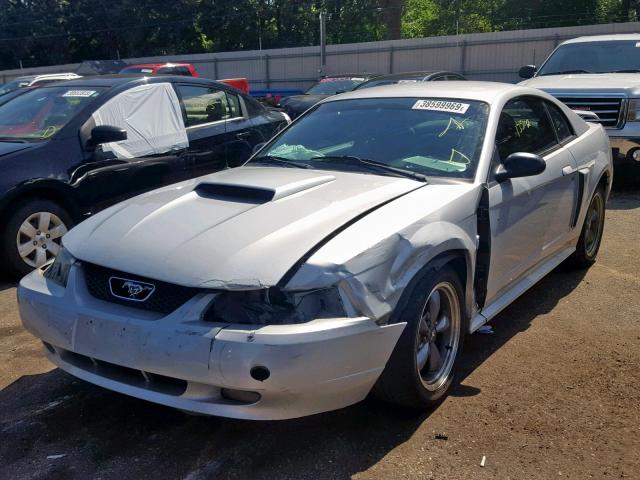 1FAFP42X24F147856 - 2004 FORD MUSTANG GT SILVER photo 2