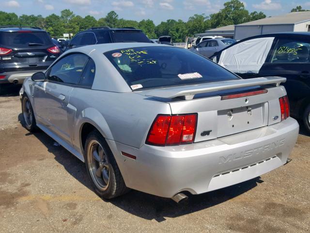 1FAFP42X24F147856 - 2004 FORD MUSTANG GT SILVER photo 3