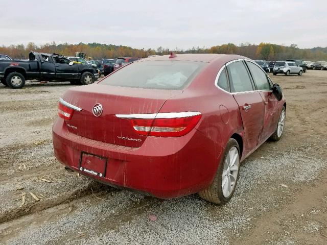 1G4PR5SK2E4101925 - 2014 BUICK VERANO CON RED photo 4