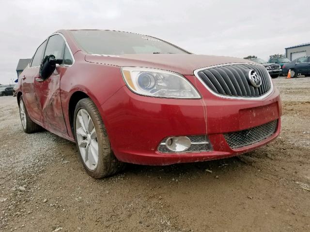 1G4PR5SK2E4101925 - 2014 BUICK VERANO CON RED photo 9