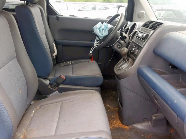 5J6YH28273L007974 - 2003 HONDA ELEMENT DX BLUE photo 5