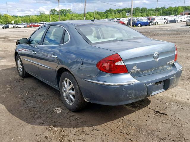 2G4WD582761265847 - 2006 BUICK LACROSSE C BLUE photo 3