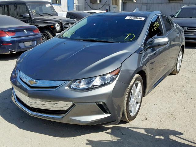 1G1RC6S50HU202747 - 2017 CHEVROLET VOLT LT GRAY photo 2