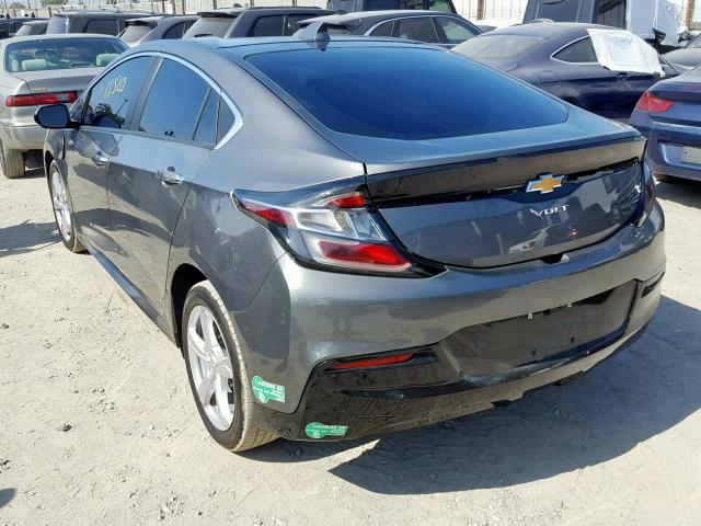 1G1RC6S50HU202747 - 2017 CHEVROLET VOLT LT GRAY photo 3