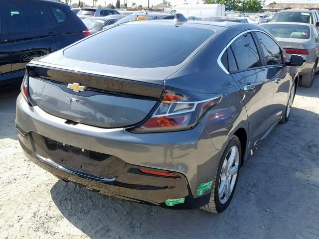 1G1RC6S50HU202747 - 2017 CHEVROLET VOLT LT GRAY photo 4