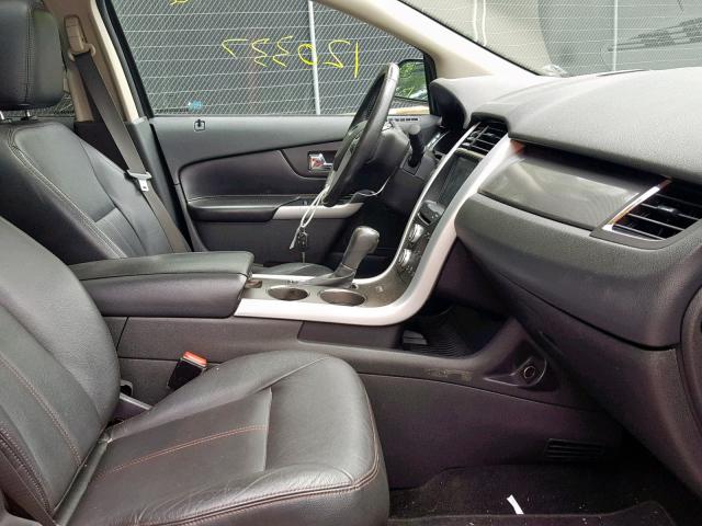 2FMDK4JC0BBA95006 - 2011 FORD EDGE SEL BLACK photo 5