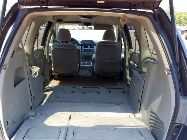 5FNRL38215B093576 - 2005 HONDA ODYSSEY LX GREEN photo 9