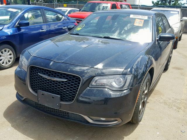 2C3CCAGG1HH513038 - 2017 CHRYSLER 300 S BLACK photo 2