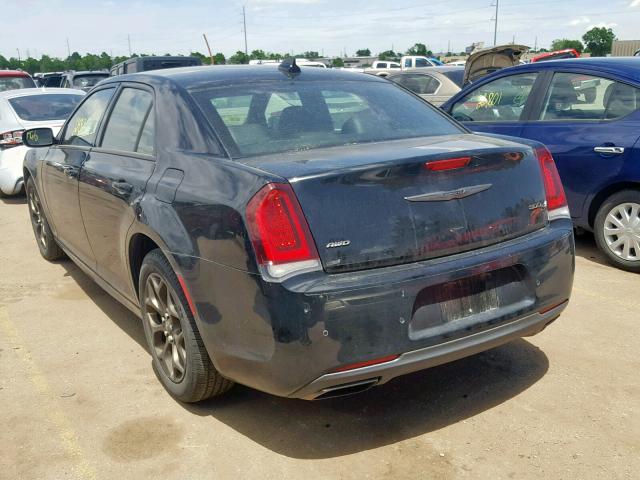 2C3CCAGG1HH513038 - 2017 CHRYSLER 300 S BLACK photo 3