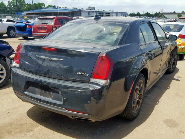 2C3CCAGG1HH513038 - 2017 CHRYSLER 300 S BLACK photo 4