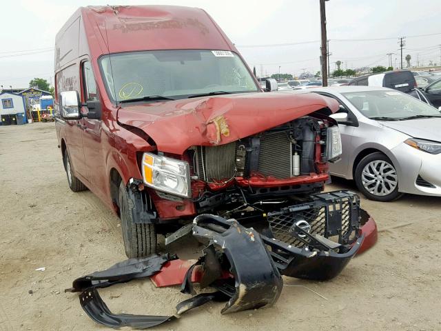 1N6AF0LY2GN812818 - 2016 NISSAN NV 2500 S RED photo 1