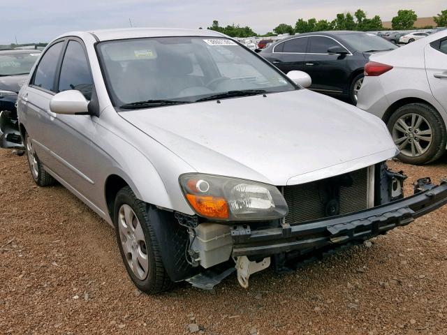 KNAFE221595590075 - 2009 KIA SPECTRA EX SILVER photo 1