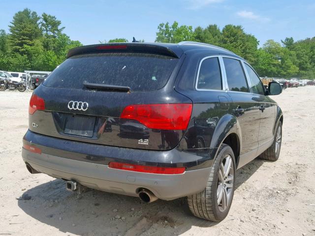 WA1BV74L48D035419 - 2008 AUDI Q7 4.2 QUA BLACK photo 4