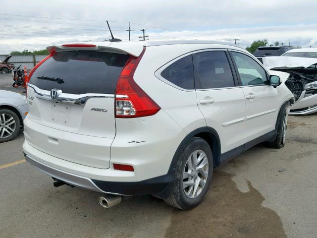 5J6RM4H75FL036174 - 2015 HONDA CR-V EXL WHITE photo 4