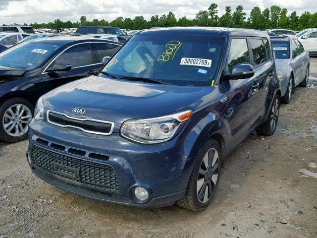 KNDJX3A54F7214212 - 2015 KIA SOUL ! BLUE photo 2