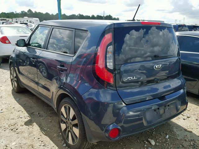 KNDJX3A54F7214212 - 2015 KIA SOUL ! BLUE photo 3