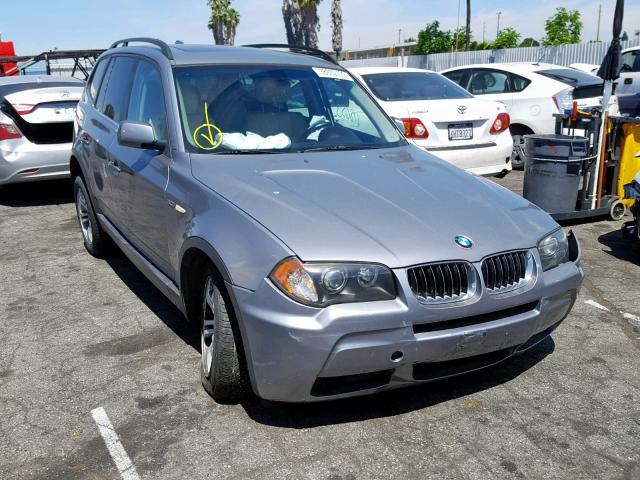 WBXPA93406WD28061 - 2006 BMW X3 3.0I GRAY photo 1